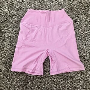 BuffBunny Light Pink Bike Shorts